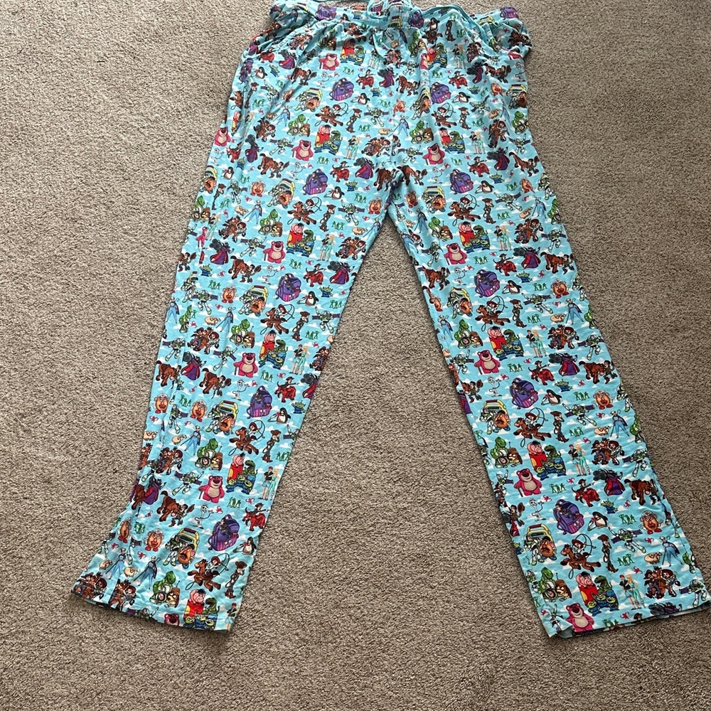 Showstoppers Toy Story Men’s bamboo pajamas bottoms size 2XL